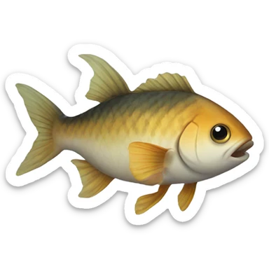Fish sticker