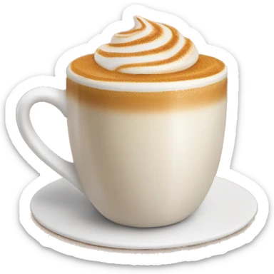 Pumpkin spice latte sticker