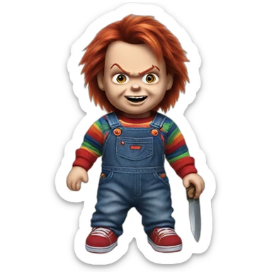 chucky sticker