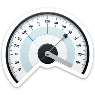 physiotherapy goniometer sticker