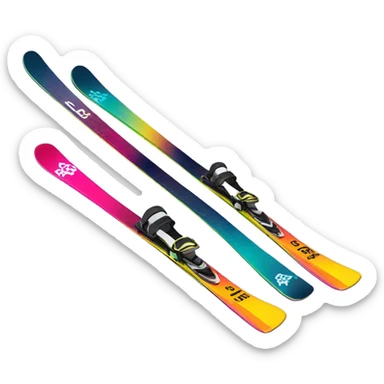 Ski sticker
