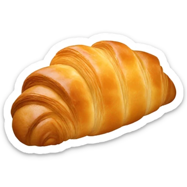 Croissant sticker