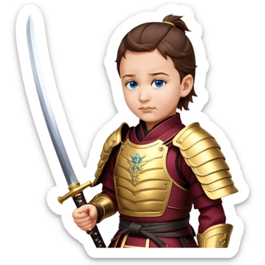 Samurai Leader sticker