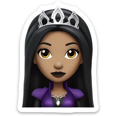 raven queen doll from mattel ever after high sticker