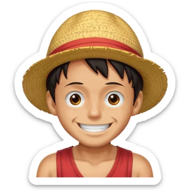 Luffy sticker