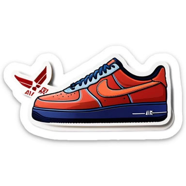 Air Force 1 sticker
