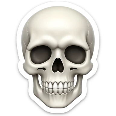Skull skull skull sticker
