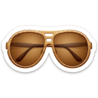 tortuous shell sunglasses sticker
