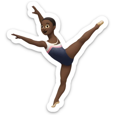gymnastics sticker