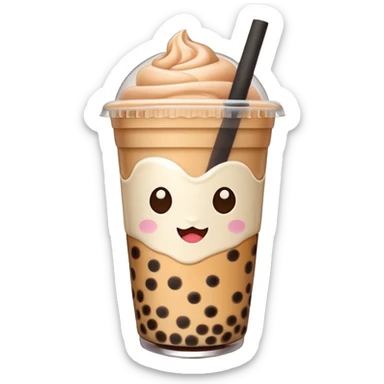 Boba tea  sticker