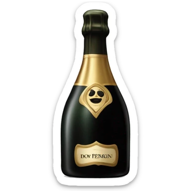 dom perignon sticker