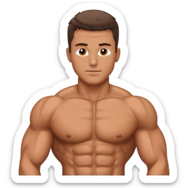 gym housesixpack sticker
