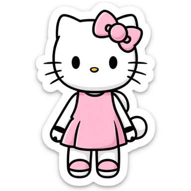 Hello kitty  sticker