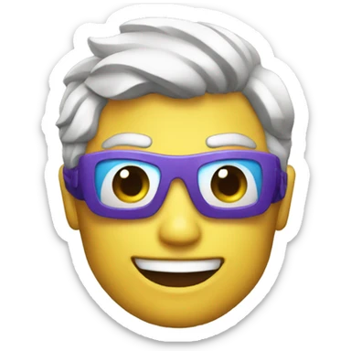 superhero that take photos to food with iphone sticker