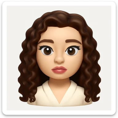 A 3D Apple-style emoji version of the uploaded image, preserving its colors, shapes, textures, and overall design, simplified into emoji form while keeping key details recognizable. Smooth glossy finish, soft shadows, high-quality render, minimal background sticker