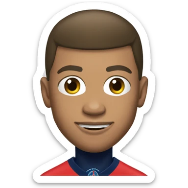 mbappe, psg, soccer sticker