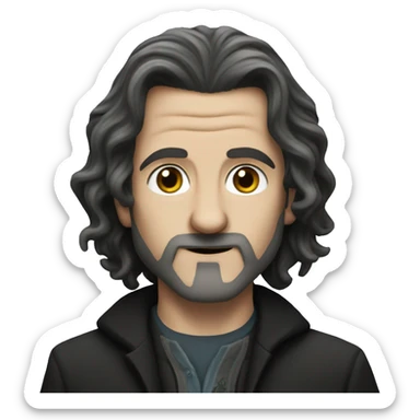 sirius black sticker