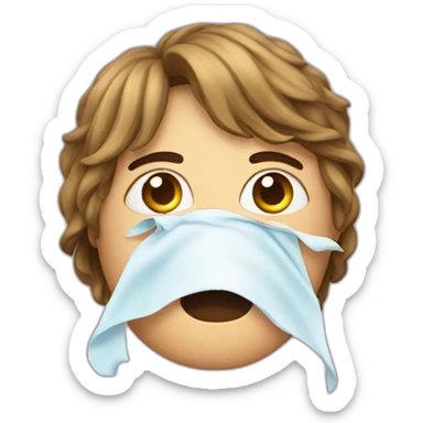 Runny nose sticker
