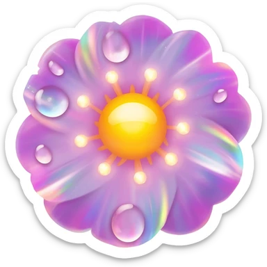 flor mágica de Rapunzel sticker