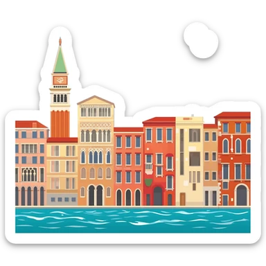 Venice Carnival sticker