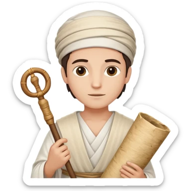 no, necesito que me hagas a san juan apostol sticker