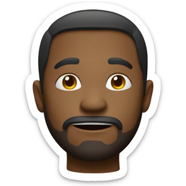 An emoji with attitude  sticker