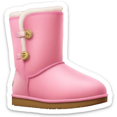 pink ugg boots sticker