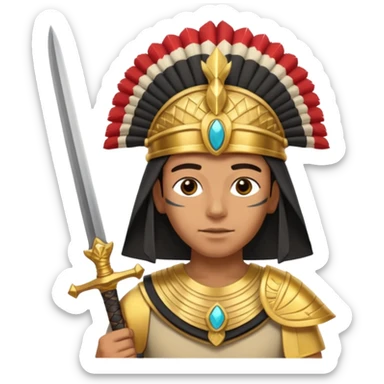 soldado egipcio sticker