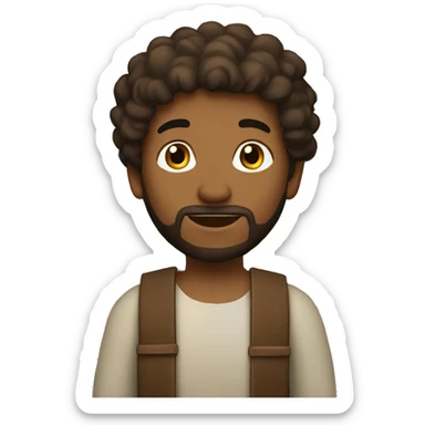 Joshua bible character sticker