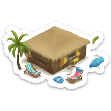 The beach sticker