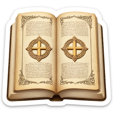 Biblia aesthetic sticker