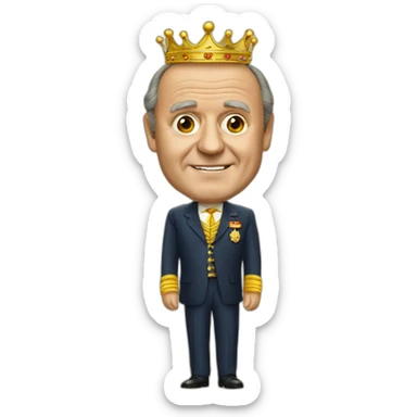 King Juan Carlos sticker