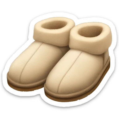 UGG slippers  sticker