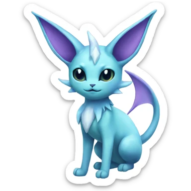 Espeon-Vaporeon full body sticker
