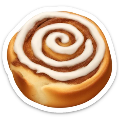 Cinnamon roll sticker