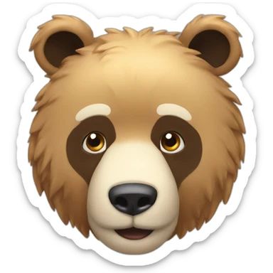 Bär schnupfen sticker