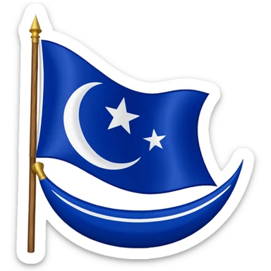 Flag of Kashmir sticker