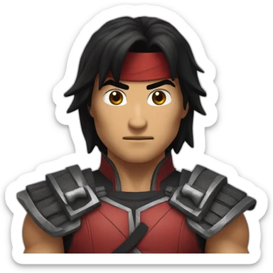 Liu Kang sticker