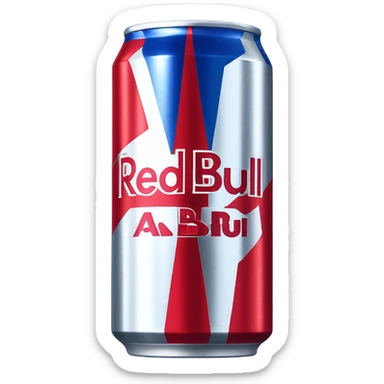 redbull can sticker