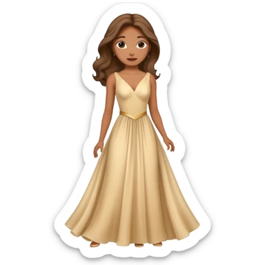 woman gala night actor sticker