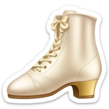Bridgerton Inspired Emoji : A Pair of Ballroom Dance Shoes – Representing dances and social events that play such a big role in the series. sticker