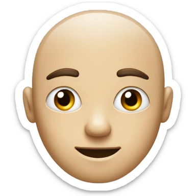 a face with a eyebrow up and the index of a hand screatchind the head sticker