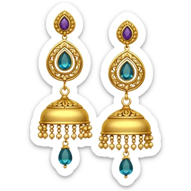 Jhumka sticker