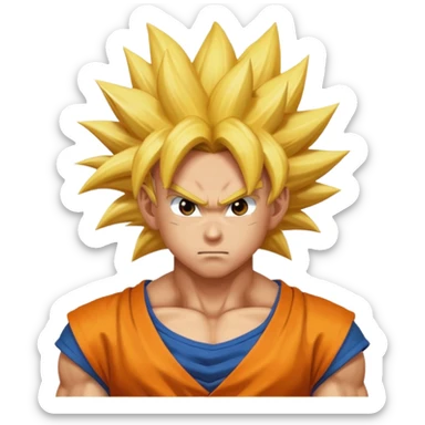 goku ssj3 sticker