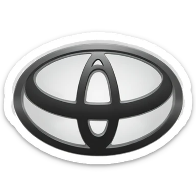 Toyota logo sticker