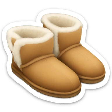 UGG slippers  sticker