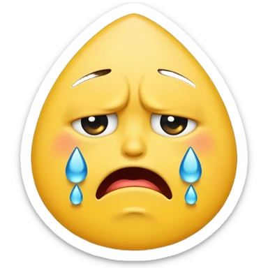 angry emoji crying sticker