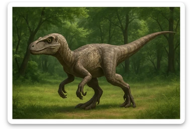 Velociraptor sticker