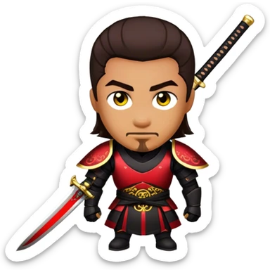 Katana Master sticker