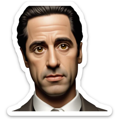 michael corleone sticker